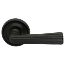 Passage Door Lever Set with 706 Style Handle and Round Rose