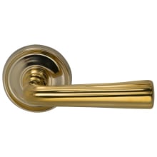 Non-Turning One-Sided Door Lever with 706 Style Handle and Round Rose