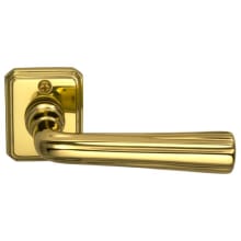 Passage Door Lever Set with 706 Style Handle and Rectangle Rose