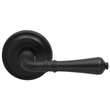 Passage Door Lever Set with 752 Style Handle and Round Rose