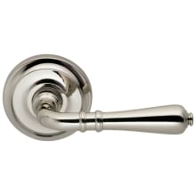 Non-Turning One-Sided Door Lever with 752 Style Handle and Round Rose