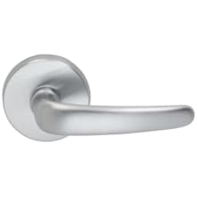 Passage Door Lever Set with 762 Style Handle and Round Rose