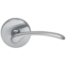 Non-Turning One-Sided Door Lever with 890 Style Handle and Round Rose