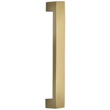 Ultima II Series 4" Center to Center Solid Brass Square Block Cabinet Handle / Drawer Pull
