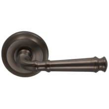 Non-Turning One-Sided Door Lever with 904 Style Handle and Round Rose