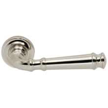 Passage Door Lever Set with 904 Style Handle and Small Round Rose