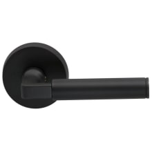 Privacy Door Lever Set with 914 Style Handle and Round Rose
