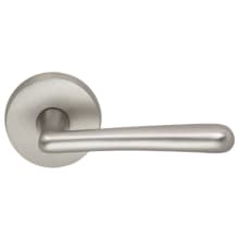 Passage Door Lever Set with 915 Style Handle and Round Rose