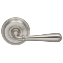Passage Door Lever Set with 918 Style Handle and Round Rose