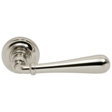Passage Door Lever Set with 918 Style Handle and Small Round Rose