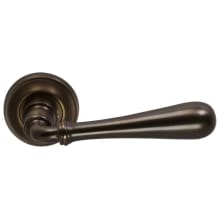 Passage Door Lever Set with 918 Style Handle and Small Round Rose