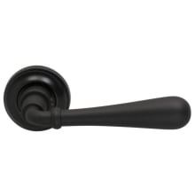 Non-Turning One-Sided Door Lever with 918 Style Handle and Small Round Rose