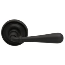 Passage Door Lever Set with 918 Style Handle and Round Rose