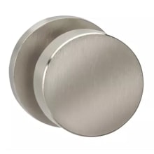 Puck Modern Privacy Door Knob Set with Round Rosette from the Prodigy Collection