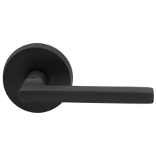 Passage Door Lever Set with 943 Style Handle and Round Rose