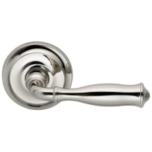 Non-Turning One-Sided Door Lever with 944 Style Handle and Round Rose