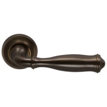 Passage Door Lever Set with 944 Style Handle and Small Round Rose
