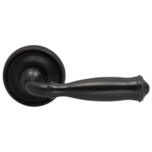 Passage Door Lever Set with 944 Style Handle and Round Rose