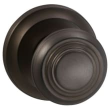 Non-Turning One-Sided Door Knob with 970 Style Handle and Round Rose