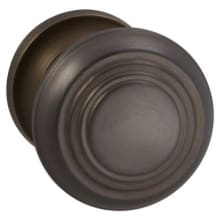 Non-Turning One-Sided Door Knob with 970 Style Handle and Small Round Rose