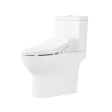 Felix 1.06 / 1.59 GPF Dual Flush Two-Piece Elongated Chair Height Toilet - Bidet Seat Included