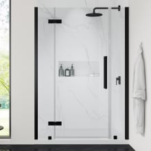 Endless 72" High x 54" Wide Hinged Semi Frameless Shower Enclosure with Clear Glass