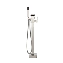 Infinity Floor Mounted Tub Filler – Includes Hand Shower