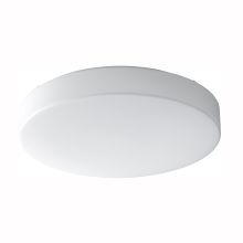 Rhythm 14" Wide 2 Light Single Flush Mount Fluorescent Ceiling Fixture with Acrylic Shade