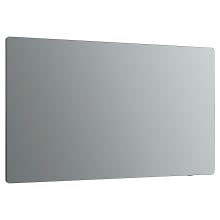 Compact 42" x 60" Rectangular Frameless Bathroom Wall Mirror