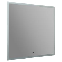 Starlight 36" Rectangular Aluminum Framed Bathroom Wall Mirror