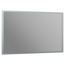 Starlight 42" x 60" Rectangular Aluminum Framed Bathroom Wall Mirror