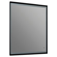 Dusk 24" x 18" Rectangular Aluminum Framed Bathroom Wall Mirror