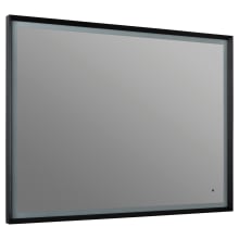 Dusk 36" x 48" Rectangular Aluminum Framed Bathroom Wall Mirror
