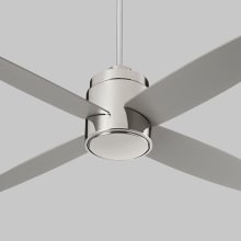 Oslo 52" 4 Blade Indoor / Outdoor Ceiling Fan with Wall Control