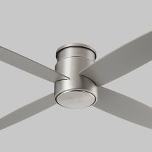Oslo Hugger 52" 4 Blade Indoor / Outdoor Ceiling Fan with Wall Control