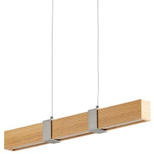 Decca 24" Wide LED Linear Chandelier