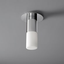 Pilar Single Light 9" Tall Integrated LED Flush Mount Ceiling Fixture