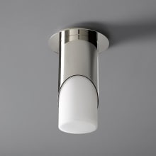 Ellipse Single Light 6" Wide Integrated LED Flush Mount Ceiling Fixture with 3-1/2" Diameter Diffuser