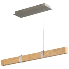 Decca 36" Wide LED Linear Chandelier