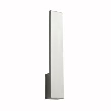 Icon 20" Tall 1 Light ADA LED Wall Sconce with White Acrylic Shade