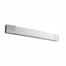 Apollo 28" Wide ADA 2 Light Reversible Mount Single LED Bath Bar with Acrylic Shade