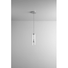 Single Light 3-3/4" Wide Integrated LED Mini Pendant