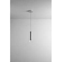 Single Light 3-3/4" Wide Integrated LED Mini Pendant