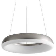 Roswell 16" Wide LED Ring Chandelier