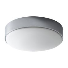Journey 14" Wide 2 Light Single Flush Mount LED Ceiling Fixture with Glass Shade
