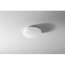 Single Light 10" Wide Integrated LED Flush Mount Drum Ceiling Fixture
