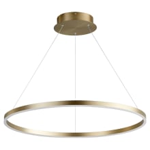 Circulo 32" Wide LED Ring Chandelier