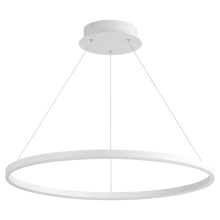 Circulo 32" Wide LED Ring Chandelier
