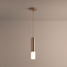 Single Light 3-1/2" Wide Integrated LED Mini Pendant