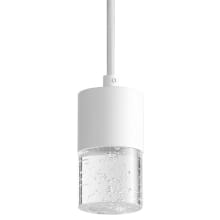 Spirit 3" Wide LED Mini Pendant with Bubble Glass Diffuser